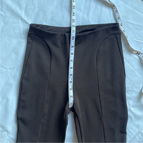 ALO Yoga Brown flare zip Leggings - Picture 6 of 11
